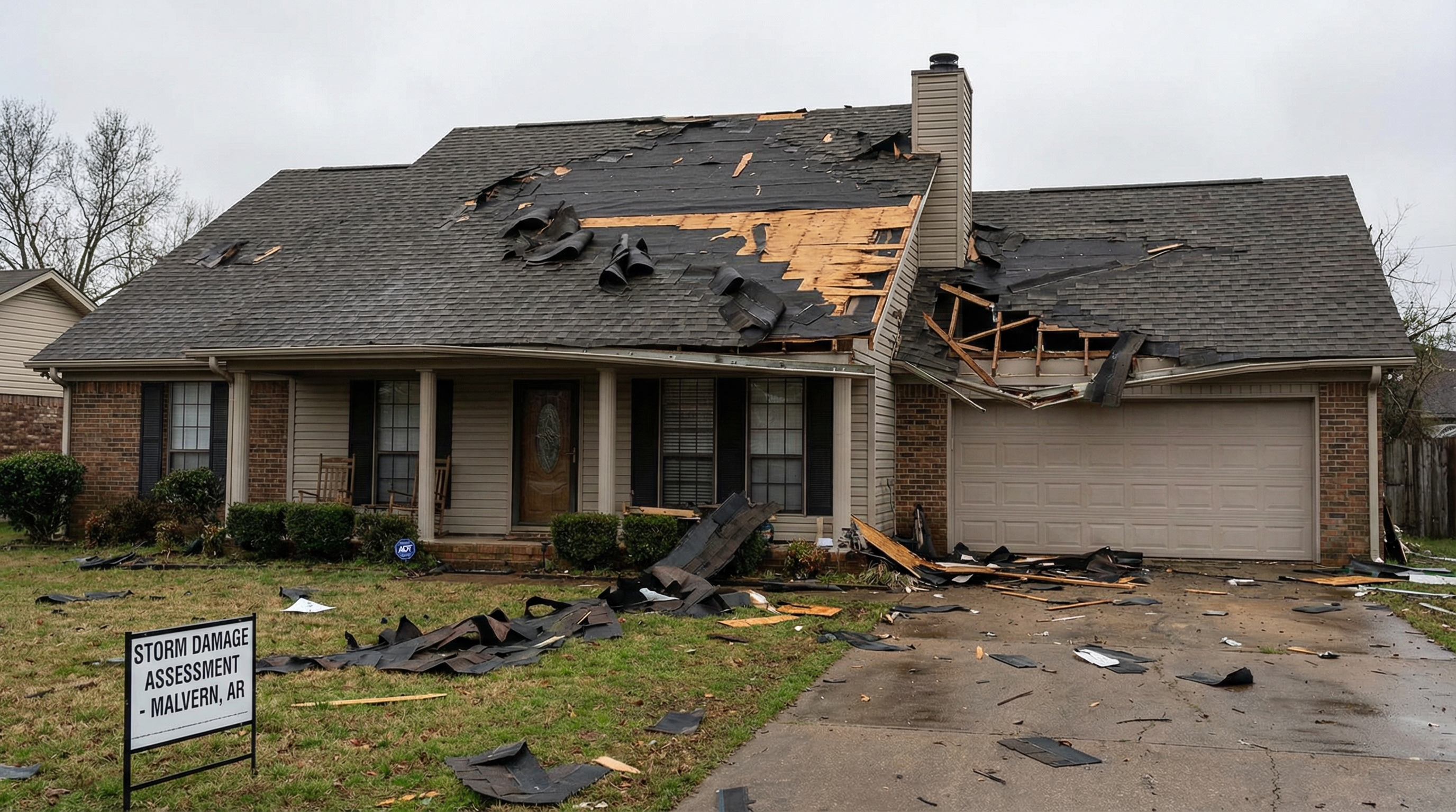 Emergency roof tarping Malvern AR